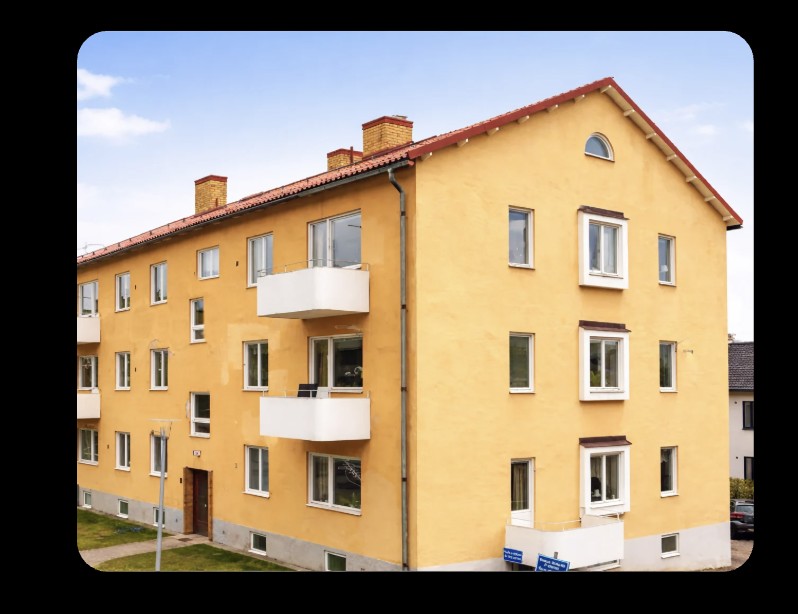 Fastigheten före ombildning och renovering